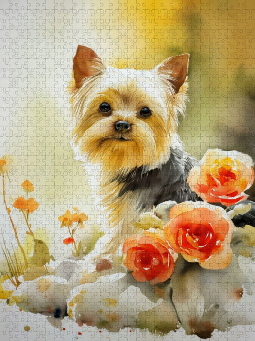 Yorkshire Terrier - CALVENDO Foto-Puzzle'