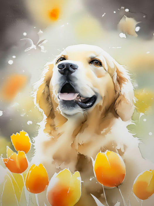 Golden Retriever - CALVENDO Foto-Puzzle'