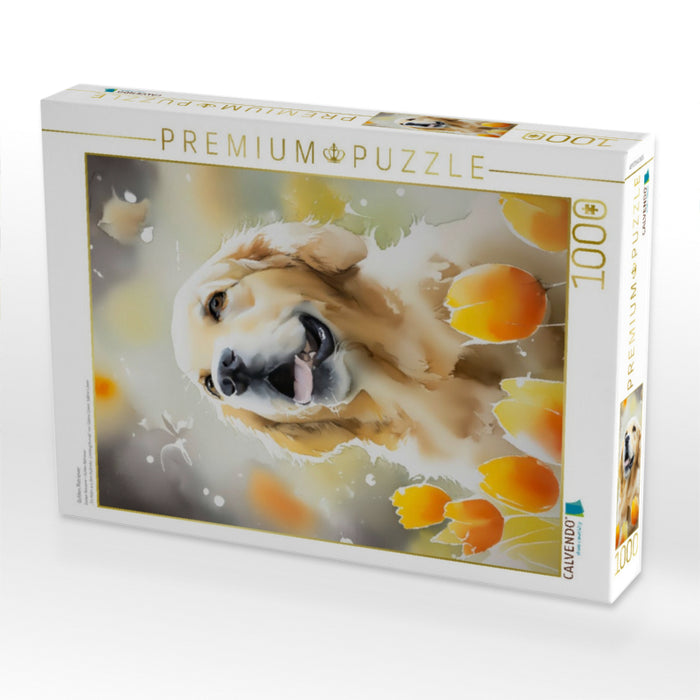 Golden Retriever - CALVENDO Foto-Puzzle'