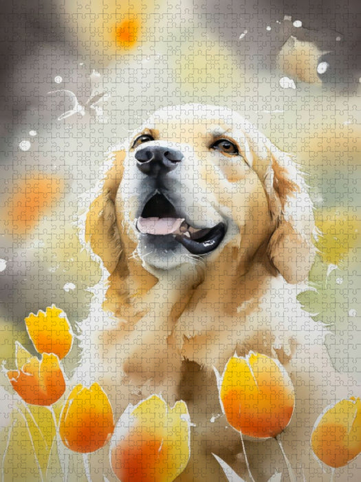 Golden Retriever - CALVENDO Foto-Puzzle'