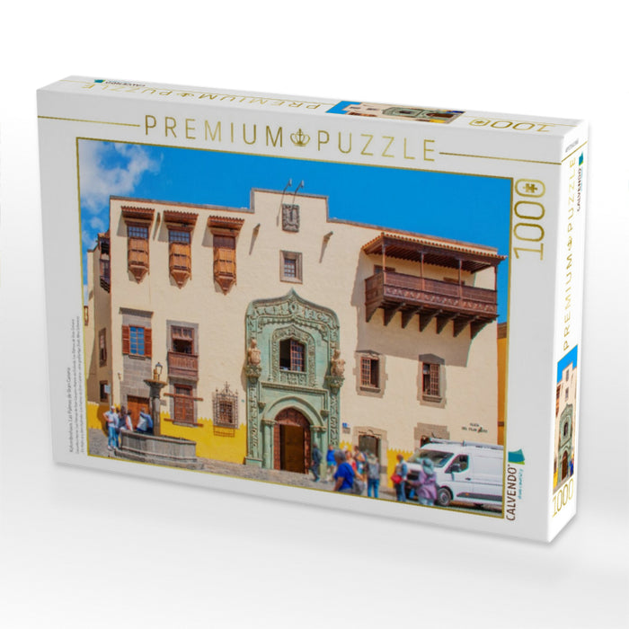 Kolumbushaus, Las Palmas de Gran Canaria - CALVENDO Foto-Puzzle'