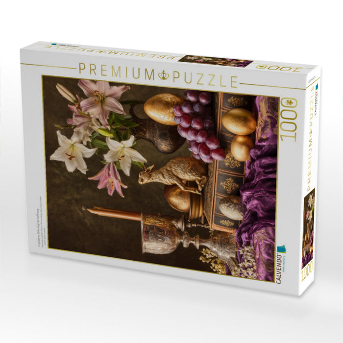 In goldener Stille singt die Hoffnung - CALVENDO Foto-Puzzle'