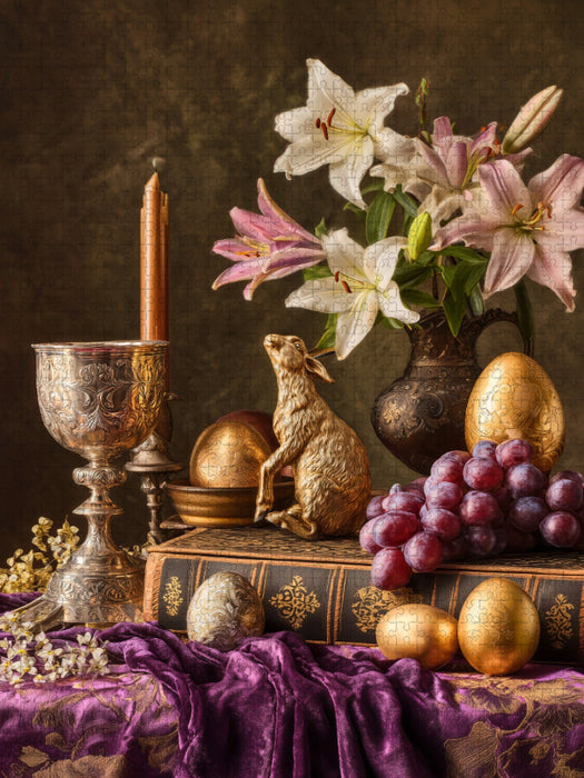 In goldener Stille singt die Hoffnung - CALVENDO Foto-Puzzle'