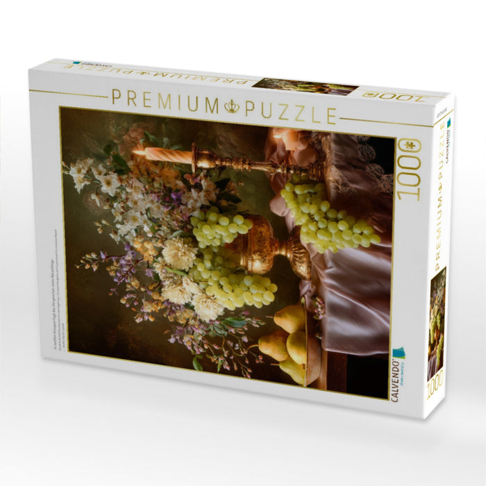 In sanften Knospen liegt das Versprechen eines Neuanfangs - CALVENDO Foto-Puzzle'