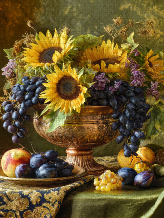 Wo Wein fließt, erzählt das Herz Geschichten - CALVENDO Foto-Puzzle'