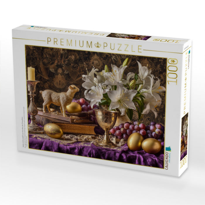 Jedes Licht erzählt vom Wunder des Erwachens - CALVENDO Foto-Puzzle'