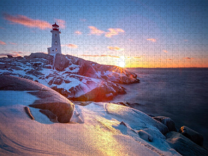 Peggys Cove, Kanada - CALVENDO Foto-Puzzle'