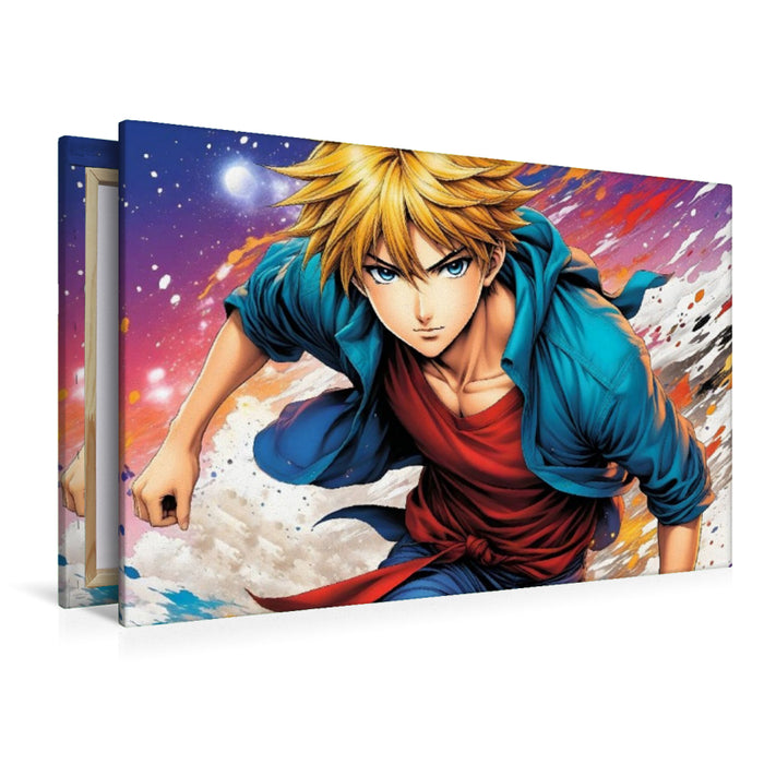 Premium Textil-Leinwand Manga Superboy Sota Hoshino - Der Junge, der die Sterne hört