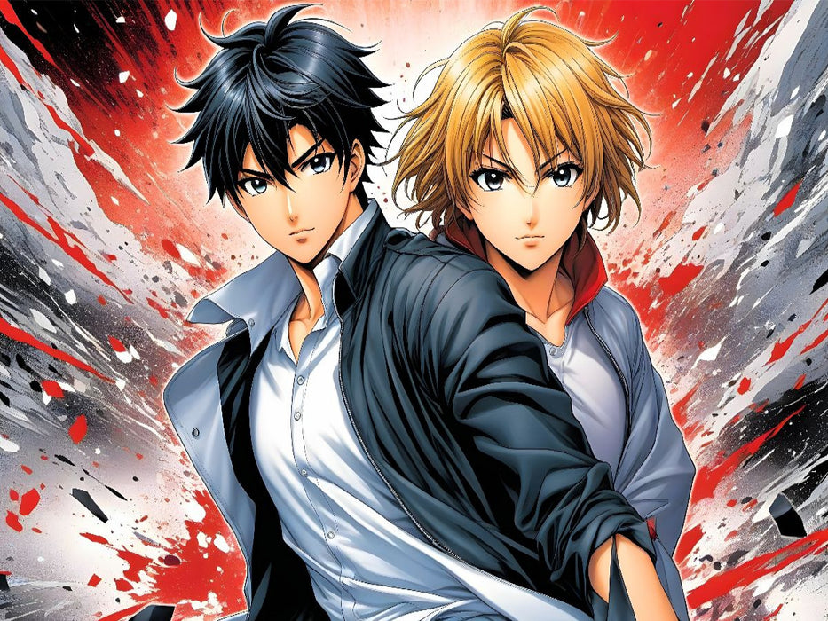 Manga Actionheld Taiga Misono - Der charmante Frauenheld - CALVENDO Foto-Puzzle'