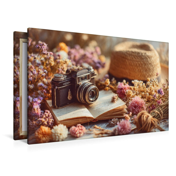 Premium Textil-Leinwand Ein Motiv aus dem Kalender Zeitgeflüster