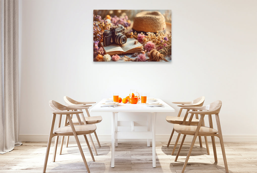 Premium Textil-Leinwand Ein Motiv aus dem Kalender Zeitgeflüster