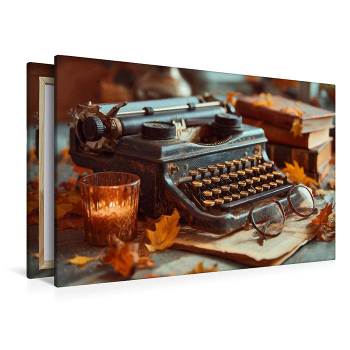 Premium Textil-Leinwand Ein Motiv aus dem Kalender Zeitgeflüster