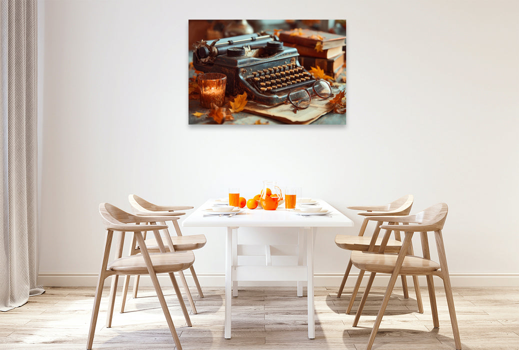 Premium Textil-Leinwand Ein Motiv aus dem Kalender Zeitgeflüster