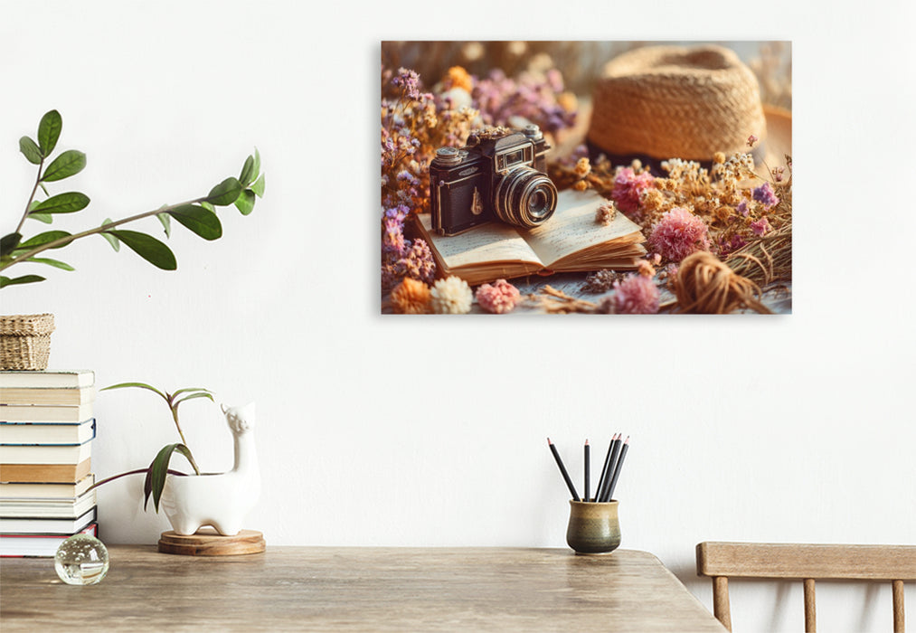 Premium Textil-Leinwand Ein Motiv aus dem Kalender Zeitgeflüster