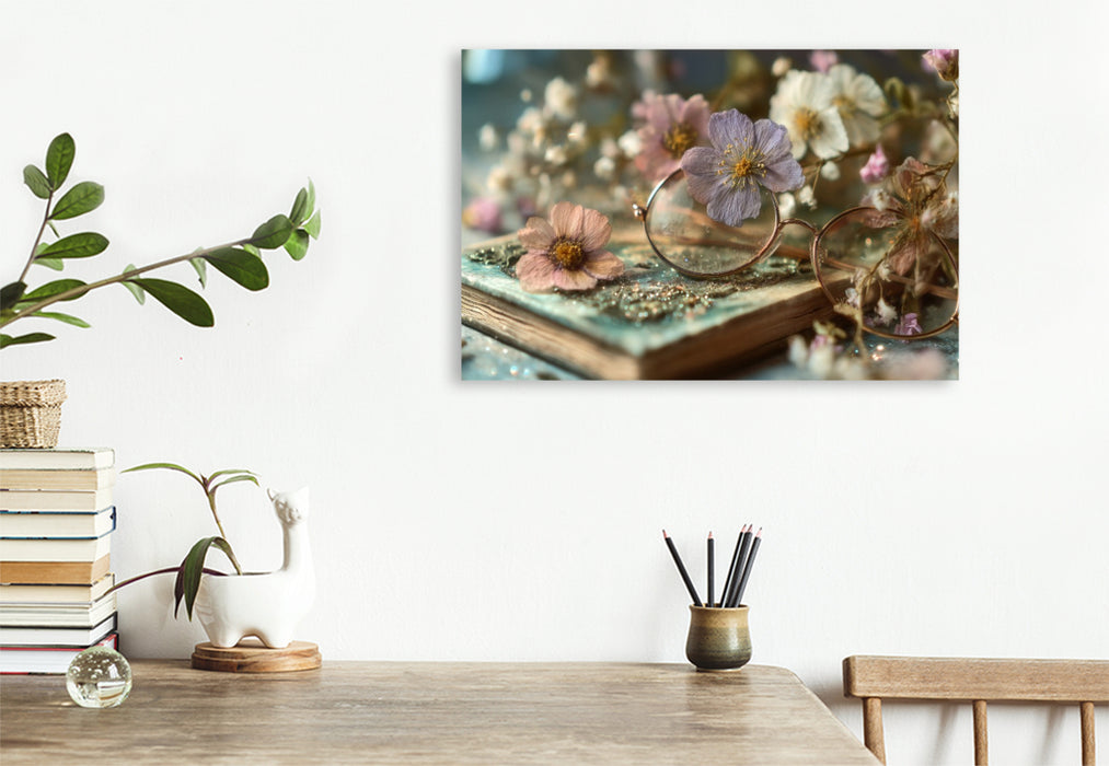 Premium Textil-Leinwand Ein Motiv aus dem Kalender Zeitgeflüster