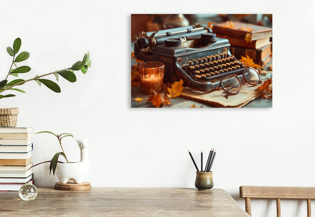 Premium Textil-Leinwand Ein Motiv aus dem Kalender Zeitgeflüster