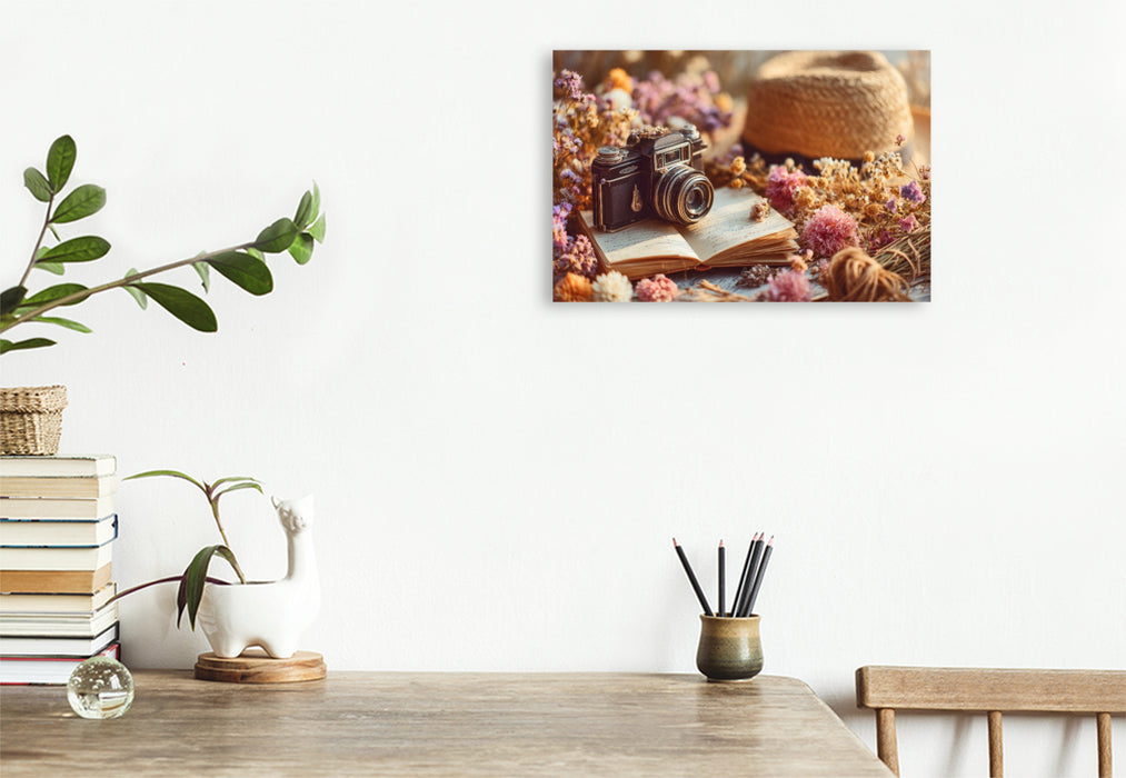 Premium Textil-Leinwand Ein Motiv aus dem Kalender Zeitgeflüster