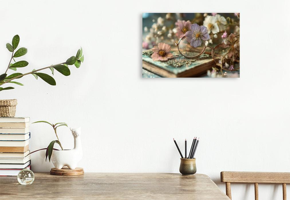 Premium Textil-Leinwand Ein Motiv aus dem Kalender Zeitgeflüster