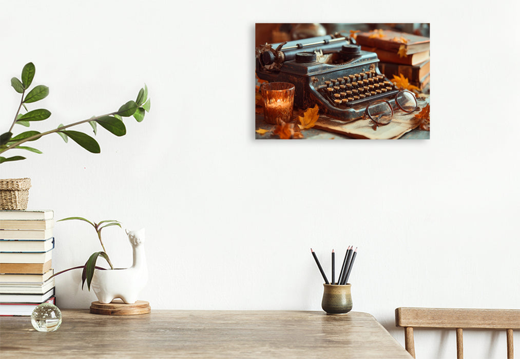 Premium Textil-Leinwand Ein Motiv aus dem Kalender Zeitgeflüster