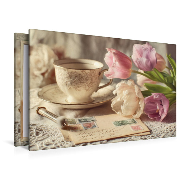 Premium Textil-Leinwand Ein Motiv aus dem Kalender Zeitgeflüster