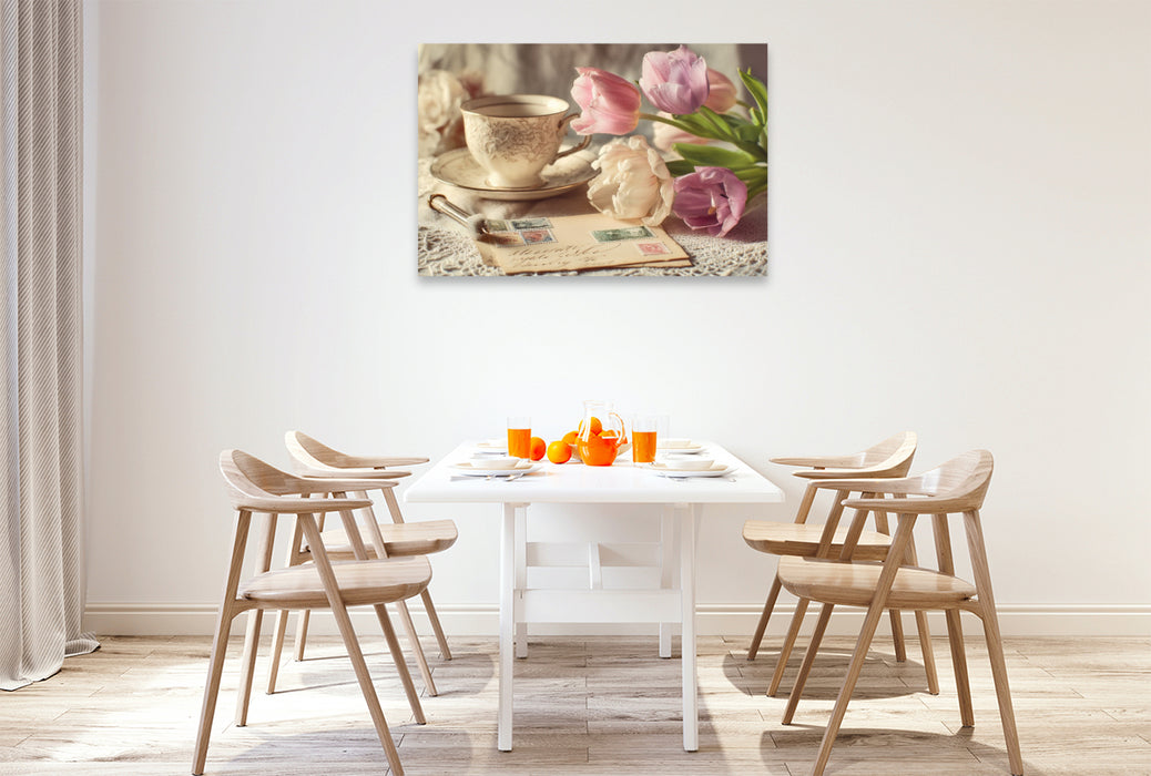 Premium Textil-Leinwand Ein Motiv aus dem Kalender Zeitgeflüster