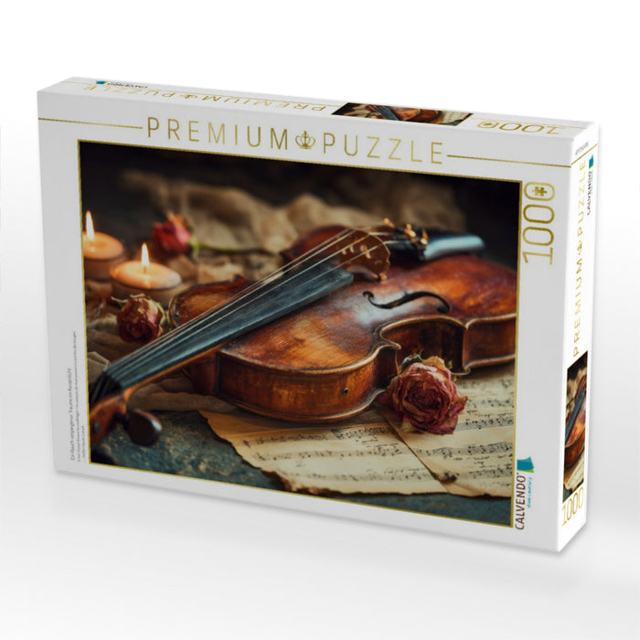 Ein Hauch vergangener Träume im Kerzenlicht - CALVENDO Foto-Puzzle'