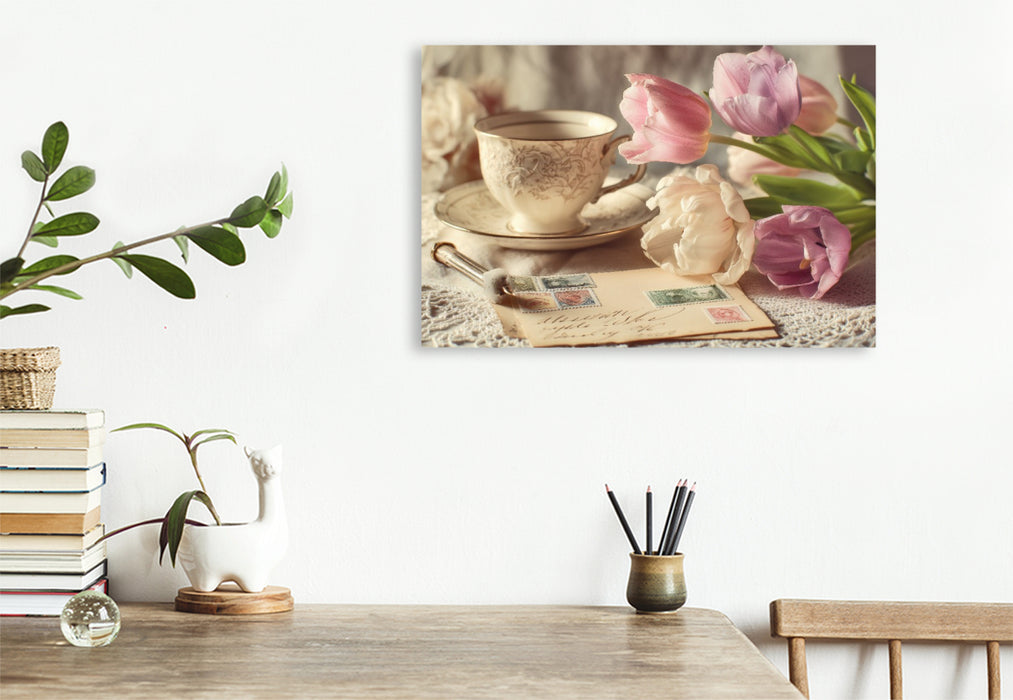 Premium Textil-Leinwand Ein Motiv aus dem Kalender Zeitgeflüster