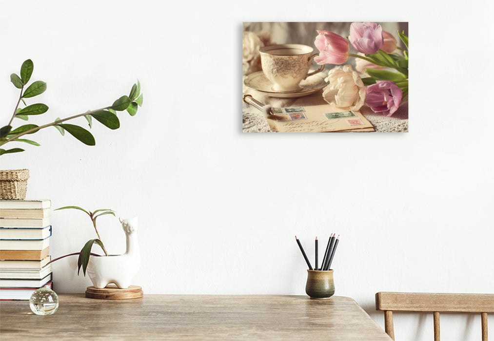 Premium Textil-Leinwand Ein Motiv aus dem Kalender Zeitgeflüster