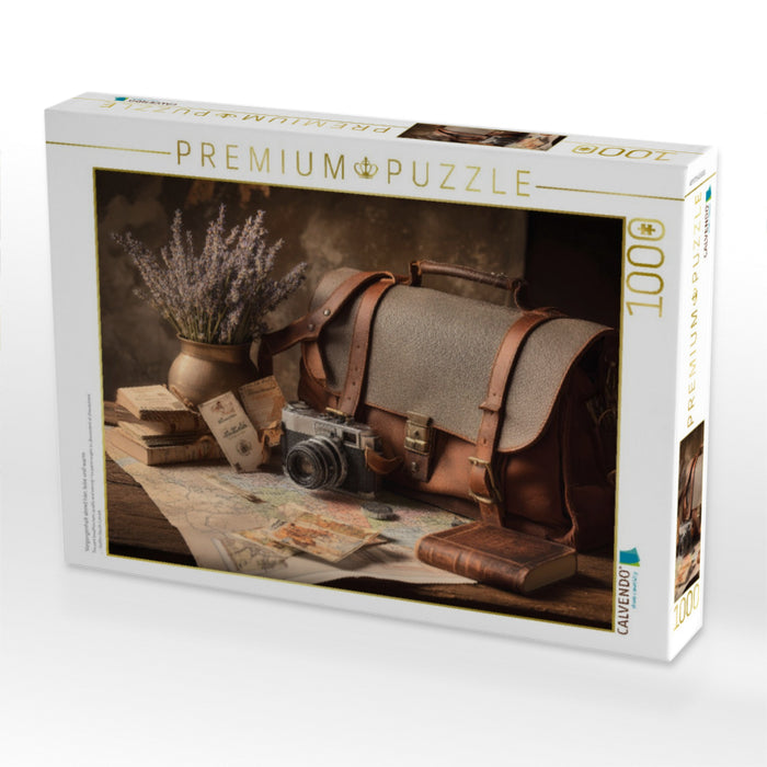 Vergangenheit atmet hier, leise und warm - CALVENDO Foto-Puzzle'