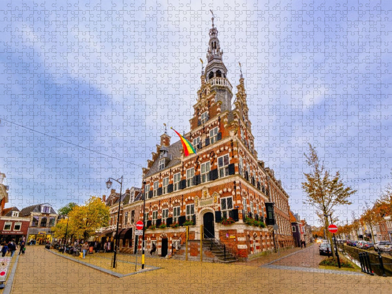 Stadhuis Franeker - CALVENDO Foto-Puzzle'