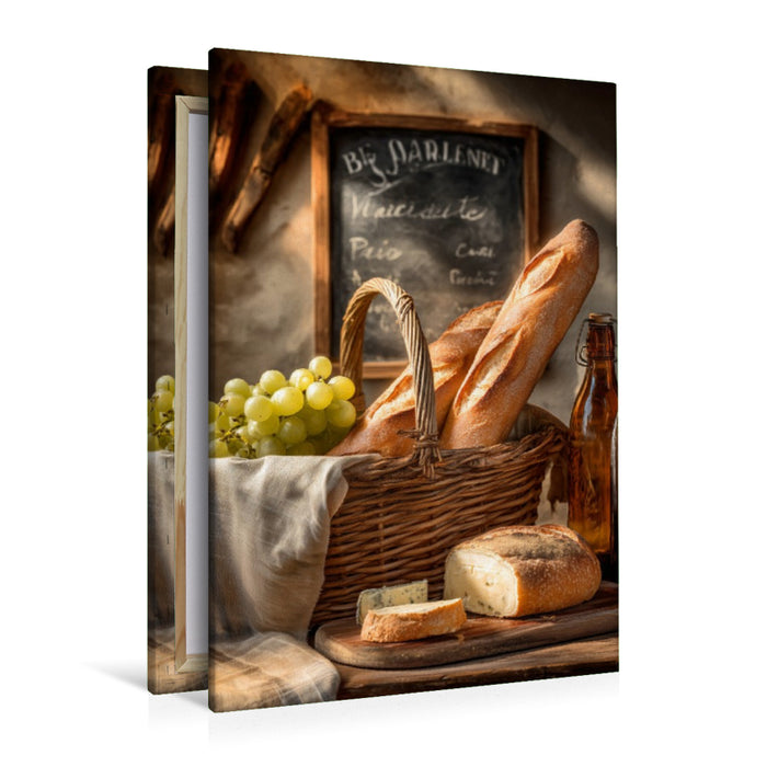 Premium Textil-Leinwand Ein Motiv aus dem Kalender Genussmomente