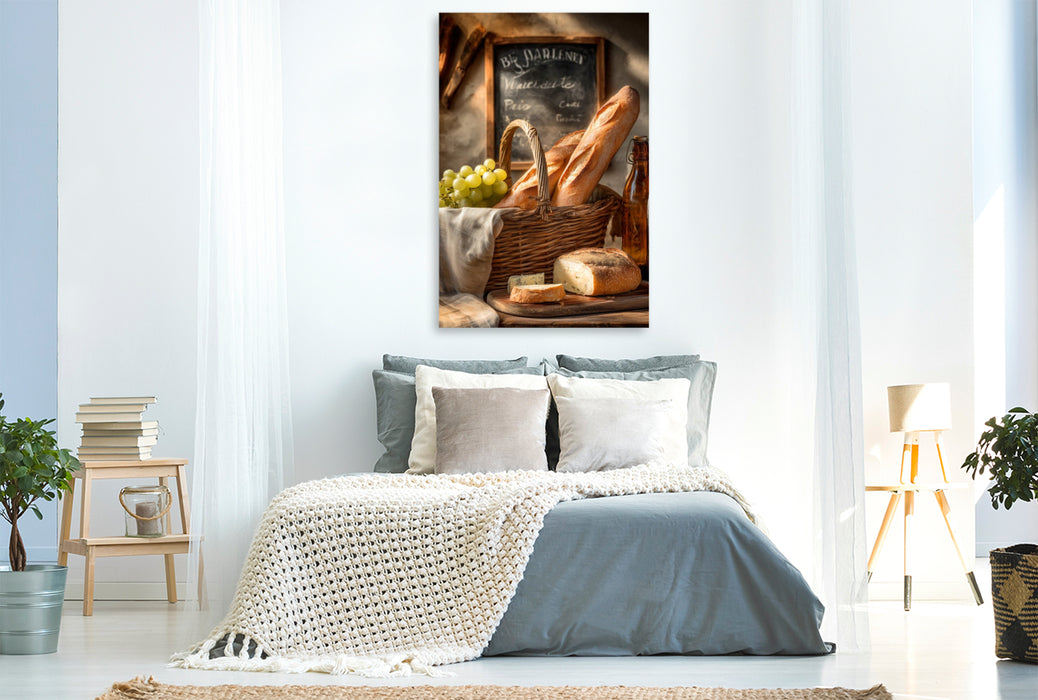 Premium Textil-Leinwand Ein Motiv aus dem Kalender Genussmomente