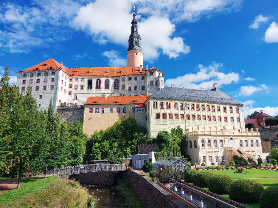 Schloss Weesenstein in Sachsen - CALVENDO Foto-Puzzle'