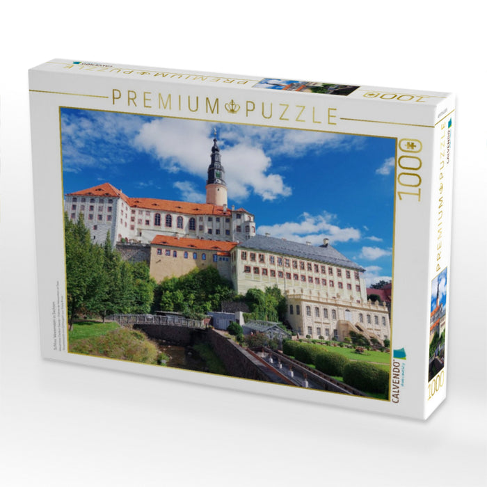 Schloss Weesenstein in Sachsen - CALVENDO Foto-Puzzle'