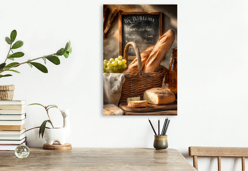 Premium Textil-Leinwand Ein Motiv aus dem Kalender Genussmomente