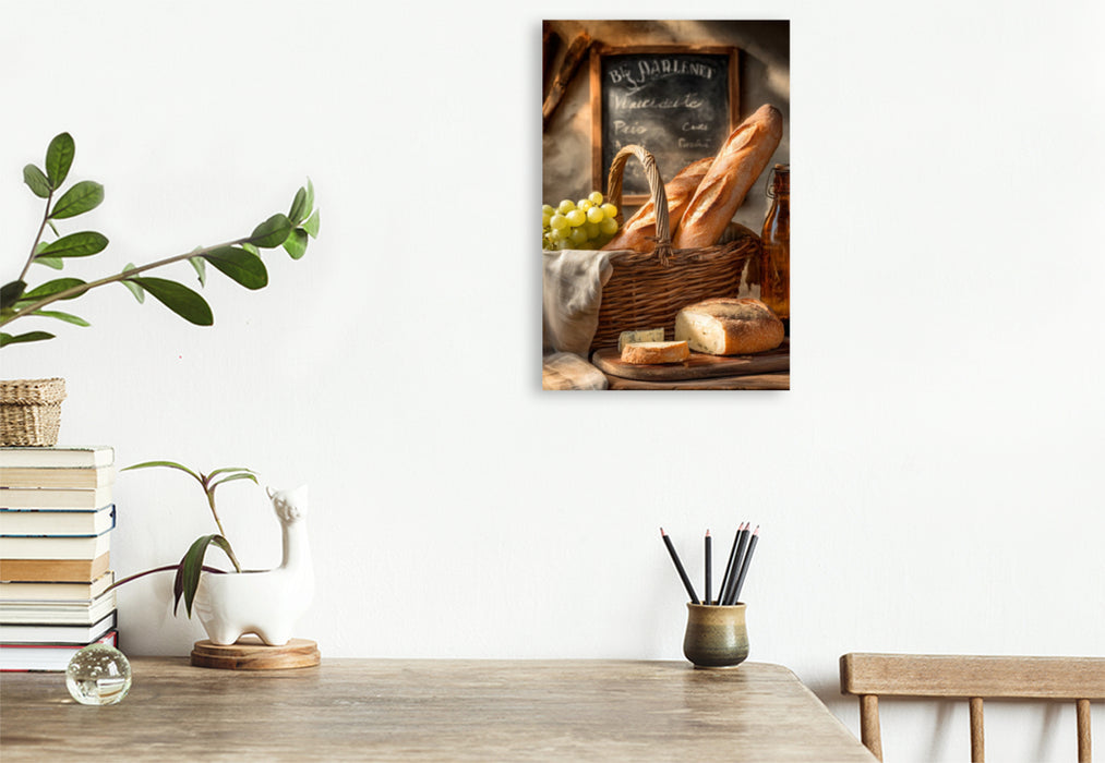 Premium Textil-Leinwand Ein Motiv aus dem Kalender Genussmomente