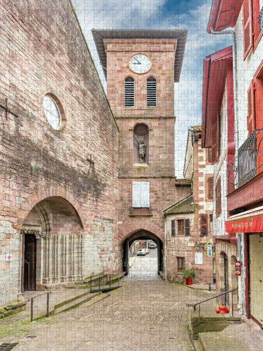 Saint-Jean-Pied-de-Port - CALVENDO Foto-Puzzle'