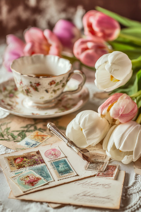 Premium Textil-Leinwand Ein Motiv aus dem Kalender Der Duft alter Zeiten