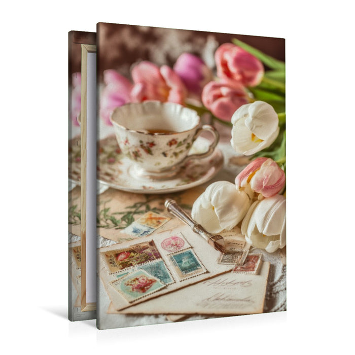 Premium Textil-Leinwand Ein Motiv aus dem Kalender Der Duft alter Zeiten