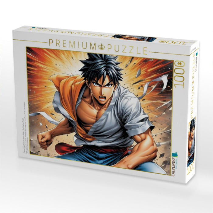 Manga Superheld, Tsubasa Rindo - Der Drachenflügel - CALVENDO Foto-Puzzle'