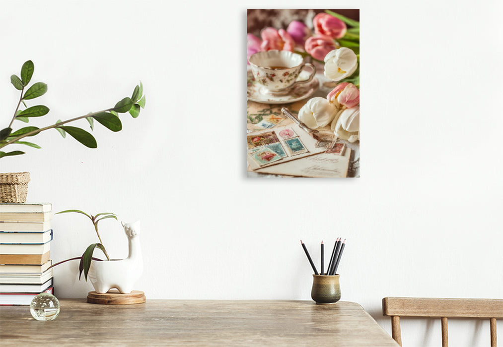 Premium Textil-Leinwand Ein Motiv aus dem Kalender Der Duft alter Zeiten