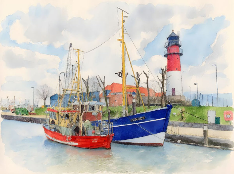 Büsum - CALVENDO Foto-Puzzle'