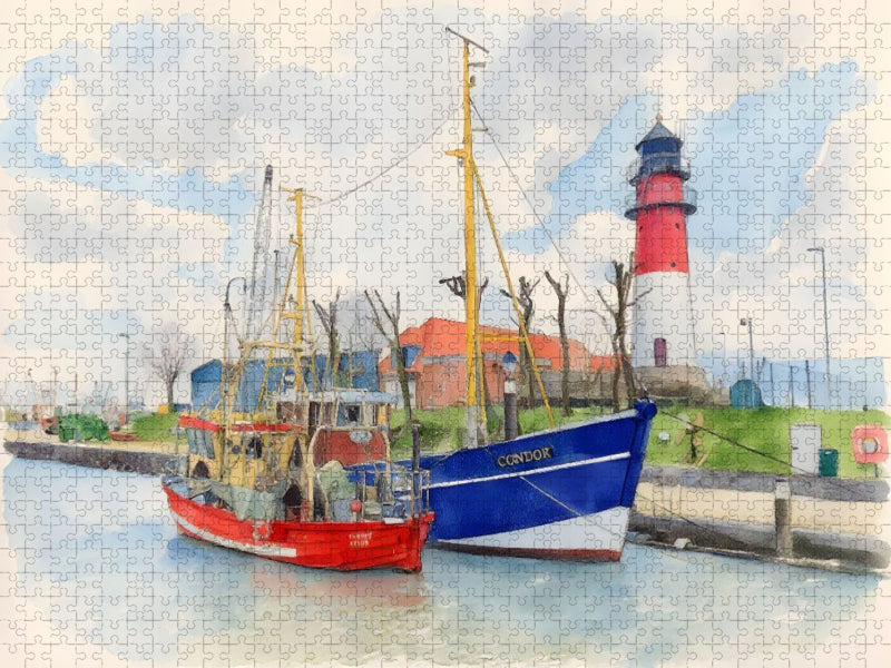 Büsum - CALVENDO Foto-Puzzle'