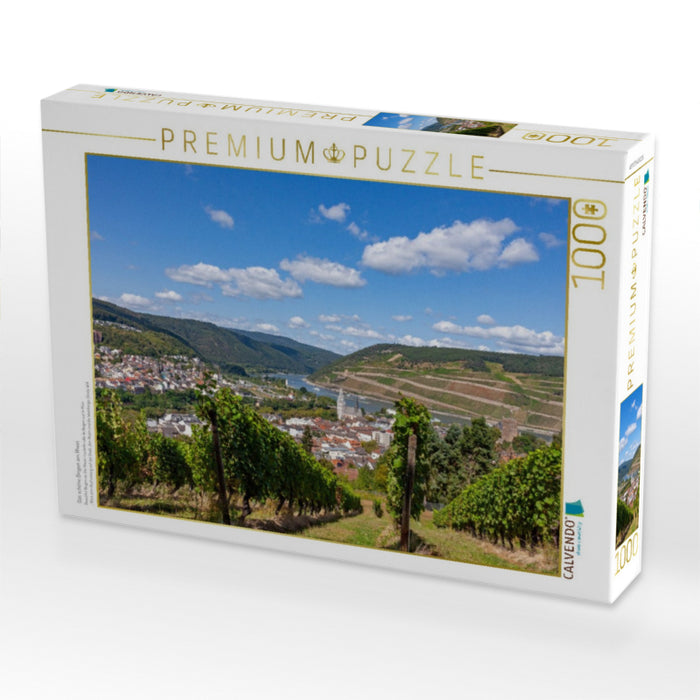 Das schöne Bingen am Rhein - CALVENDO Foto-Puzzle'