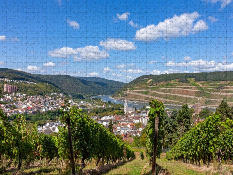 Das schöne Bingen am Rhein - CALVENDO Foto-Puzzle'