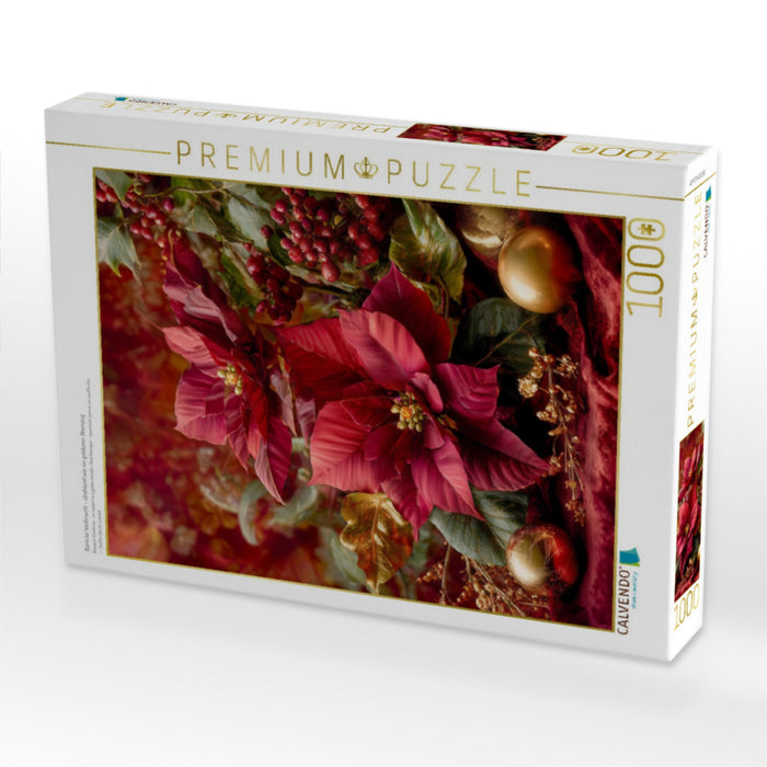 Barocke Weihnacht – strahlend wie ein goldener Atemzug - CALVENDO Foto-Puzzle'