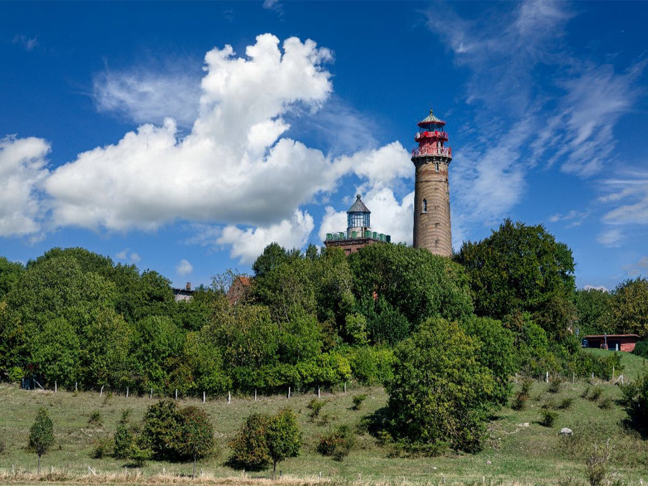 Ein Blick auf die Leuchttürme am Kap Arkona - CALVENDO Foto-Puzzle'