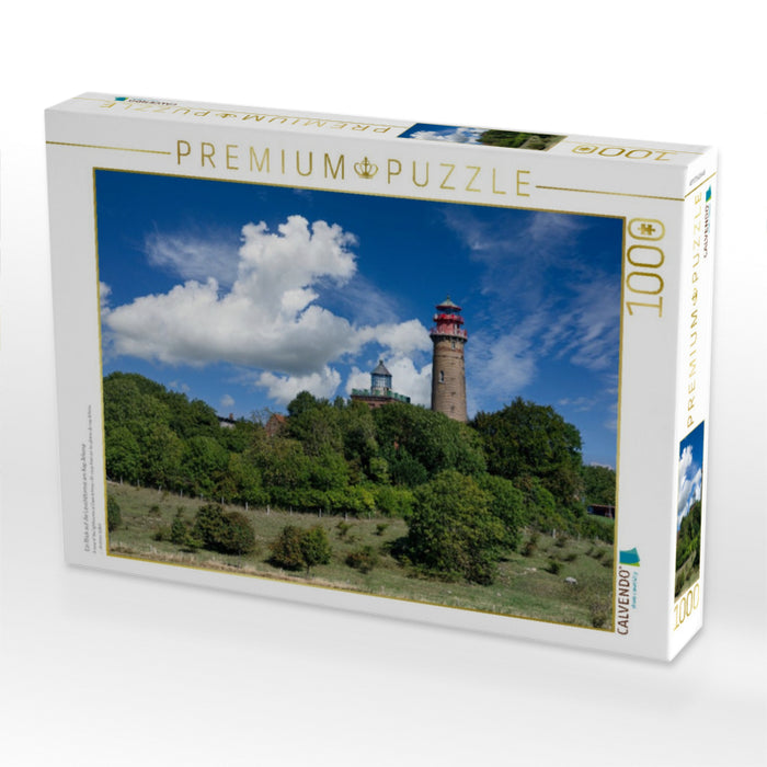 Ein Blick auf die Leuchttürme am Kap Arkona - CALVENDO Foto-Puzzle'