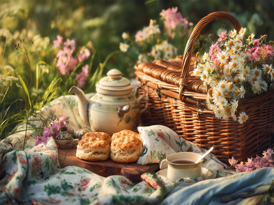Ein Motiv aus dem Kalender Nostalgische Teestunden - CALVENDO Foto-Puzzle'