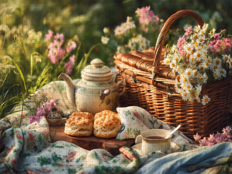 Ein Motiv aus dem Kalender Nostalgische Teestunden - CALVENDO Foto-Puzzle'